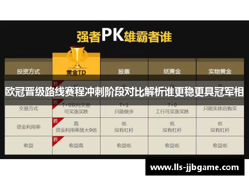 欧冠晋级路线赛程冲刺阶段对比解析谁更稳更具冠军相 欧冠晋级路线赛程冲刺阶段对比解析谁更稳更具冠军相